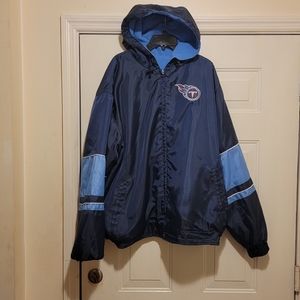NFL Official Tennessee Titans Reversible Hoodie Jacket. Size XXL